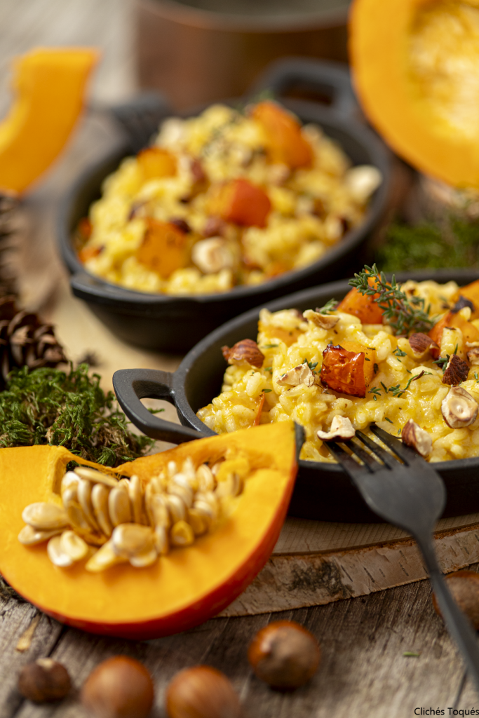 Clichés Toqués, Risotto Potimarron