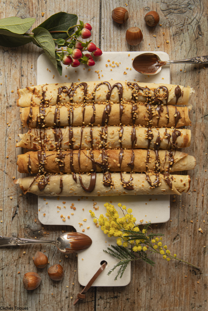Clichés Toqués, Crêpes Nocciolata