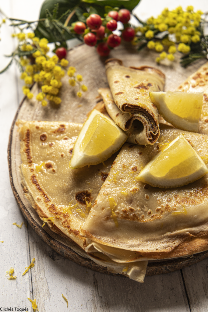 Clichés Toqués, Crêpes au citron